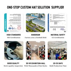 Custom High-Quality 6 Panel Mesh Snapback Trucker Hat for Men - Image 5