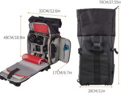 High Quality Portable Camera Bag Backpack Multi Function Straps - Image 3