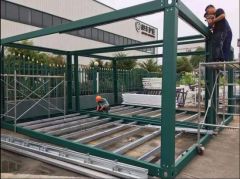 Steel Frame Structure Flat Pack Modular Container Affordable House for Homeless - Image 1
