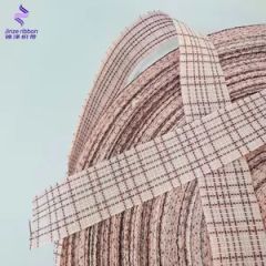 Scottish Thousand Bird Lattice Ribbon 100Y 25mm Customized Heat Transfer 1Y MOQ50 - Image 6