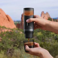 Hot Electric PCM03 Coffee Maker Outdoor Portable Coffee Espresso Machine with Heating Function - Image 2