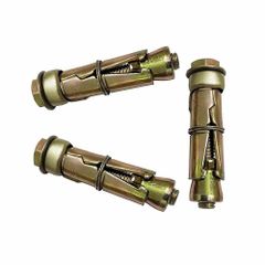 Brass M12 Anchor Fasteners, Length: 4.0 Inch Standard ISO Length 4.0 inch Material Grade Brass Coating Anti-corrosion - Image 1