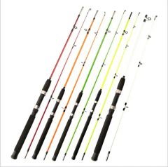 Fiberglass Solid Fishing Pole Straight Handle Lure Rod Fishing Rod - Image 2