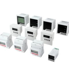 Programmable Digital Power Factor Meter Color White Origin China Material ABS Customize Yes OEM&ODM Accept Display - Image 5