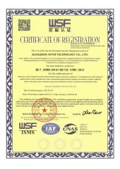 Certificates certificate of HANGZHOU INTOP TECHNOLOGY CO., LTD. – certificate photo, supplier certificates section