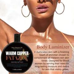 Shimmer Body Oil Organic Shimmering Oil Use Body Gender Female Sample Availabe Feature Tanning Trademark FATAZEN Specification - Image 5
