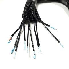 0 1mm2 6core Spiral Coiled Cable with Shield Extension Spring Cables - Image 5