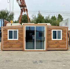 Beautiful Design Customized Wood-Grain High-End Prefab Expandable Home Villa - Image 3