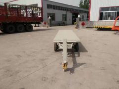 European Type Single Axle Plant Trailers Flat Top Trailer ATV Galvanized Plate Trailer - Image 2
