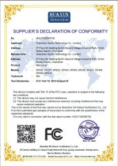 FCC certificate from Shenzhen Duofu Technology Co., LTD