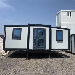 Luxury Design Galvanized Steel Main Frame Expandable Container Villa - Image 3