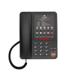 Custom Hotel Telephones with Caller ID for Office Use Dial No OEM/ODM Ok Voice Mail No Accessories No Network Wired LAN Color - Image 4