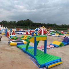Popular Style Custom Obstacle Course Kids Adult Inflatable Water Parks - Image 4