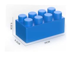 Big Building Block Set, Large 6 Pieces Building Bricks, - Image 2