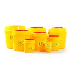 Medical Disposable Yellow PP Safety Box Waste Collection Box Sharp Container - Image 3
