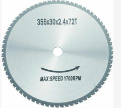 Factory Offer Profession Tct Saw Blade for Cooper, Aluminum, Metal Cutting - Zhejiang Changheng Tools Co., Ltd.