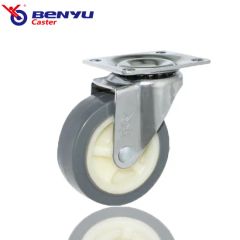 1 5 Inch Brake Caster Wheel Light Duty Furniture Castors - Image 5