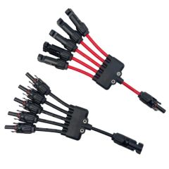 Y Branch 1to 5 Extension Solar Panel Parallel Connectors Battery Cord - Image 5