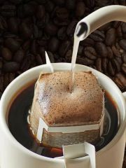 Automatic Vertical Ultrasonic Welding Drawstring PLA Tea Bag Coffee Powder Sachet Brewing Filters Drip Coffee Bag Sealing Packing Packaging Machine - Image 5