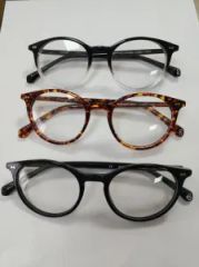 Fashion High Quality Acetate Optical Frame Size M/M+ Style Casual HS Code 90041000 Frame Color Black Trademark Langxue Usage For Optical - Xiamen Langxue Spectacles Co., Ltd.
