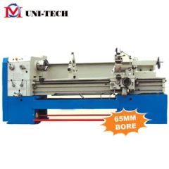 65mm Spindle Bore High Speed Precision Lathe Machine CH6260B  - Tengzhou Uni-Tech Co., Ltd.