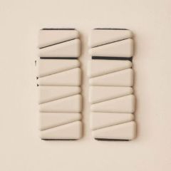 Unisex Pilates Accessories Kit Custom Logo EVA High Elastic Milk Tea Gym Stretch Band Yoga Block Pilates Ring Yoga Mat - Image 3