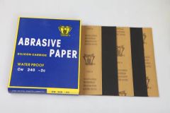 230*280mm Waterproof Silicon Carbide Abrasive Paper Sheet-P60 to 3000 - Foshan Gangying Abrasives Co., Ltd.