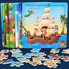 Custom Personalized Jigsaw Puzzle Cardboard Paper Jigsaw Puzzles - Image 2