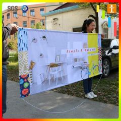 Cheap Street Advertising Hanging Flag Banner - Image 5