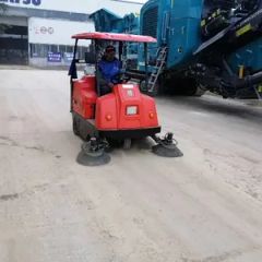 Hospital Station Ride-on Cleaning Vacuum Floor Sweeper with CE - Image 5