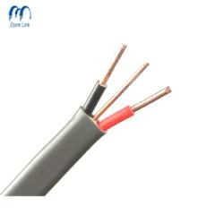1 5 mm 2 5mm 4mm 6mm House Wire Flat Twin Earth Pure Copper Electric Wire Cable Flat PVC Wire Buliding Wire - Zhengzhou Zoom Link Cable Co., Ltd.