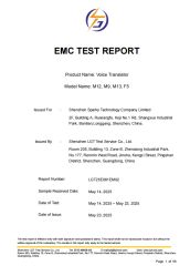 Products Certificates certificate of Shenzhen Sparky Technology Co., Ltd – certificate photo, supplier certificates section