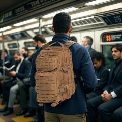 35L 600d Nylon Fabric Hydration Tactical Backpack Infantry Style Waterproof Troop Backpack Bag for Travelling Camping and Hiking - Shuyang Nobelfull Import and Export Co., Ltd.