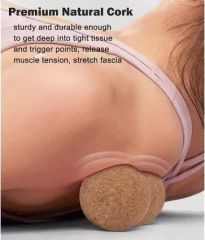 Eco-Friendly Cork Yoga Massage Balls Lightweight and Firm Support - Image 6