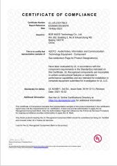 Certificates certificate from Nanjing Chechi Technology Co., Ltd.
