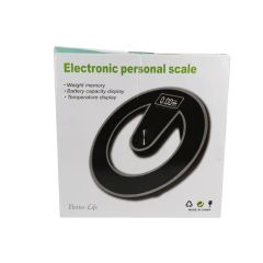Digital Body Scale Bathroom Scale 180kg MOQ 100PCS Unit Kg/Lb Shape Round Power Battery Division 0.1g Thickness 6mm Color Black,Red - Image 6