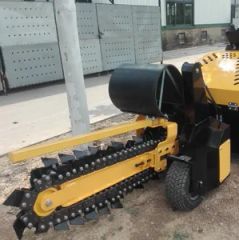 Compact Walk Behind Ditcher with Adjustable Depth Control Origin China Certificate EPA Model NO. RWKG12 HS Code 84306090 - Image 5