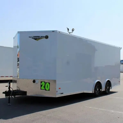 Enclosed Trailers / Enclosed ATC Car Trailer 2026 24ft. Aluminum ROM 550 w/Large Escape Door & LifeTrac 4994 - Image 2