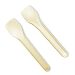 Biodegradable Cpla Small Spoons Custom Colors Ins Dessert Spoons Ice Cream Spoons - Image 3