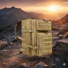 Professional Heavy-Duty Modular Tactical Backpack with Molle System and Water Bottle Holder - Image 5
