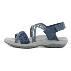 Flexible Elastic Sport Sandals Women Shoes Lady's Footwear Sizes 35-42# Origin China Waterproof No Heel Type Flat Occasion - LC UNITE CO., LTD