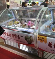 Gelato Dipping Freezer/Italian Ice Cream Showcase - Image 2