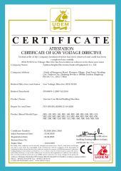 CE certificate for MIG-Series certificate from Zhejiang Lingba Welding Equipment Co., Ltd