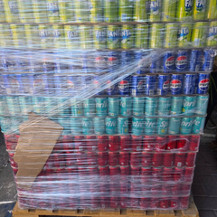 MIXED RETAIL PALLET SPRITE, FANTA, COCA-COLA, PEPSI 330ML CANS Branded Beverages For Sale - Image 3