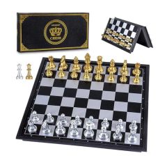Custom Design Hand Made Deluxe V Chess Games Chessboard Plastic Chess Set Board - Image 2