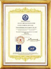 Honor certificate of Shandong Leo International Trading Inc. – certificate photo, supplier certificates section