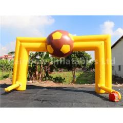 Customized Inflatable Football Arch for Advertising Type Arches Technics Sewing Material Oxford Specification 8m Trademark Rainbow - Guangzhou Rainbow Inflatables Ltd.