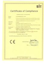 led demo case-CE_ certificate from Shenzhen Enrich Lighting Co., Ltd.