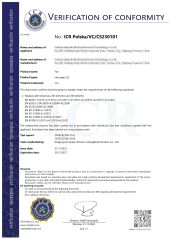 CE certificate from Qingdao Shing Auto Parts Co., Ltd.