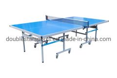 Portable Table Tennis Training Equipment Table with Wheels - Image 3